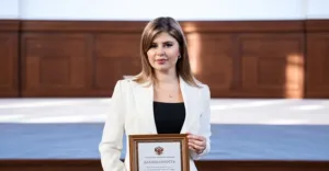 Юлия Мелано удостоена благодарности председателя Правительства России